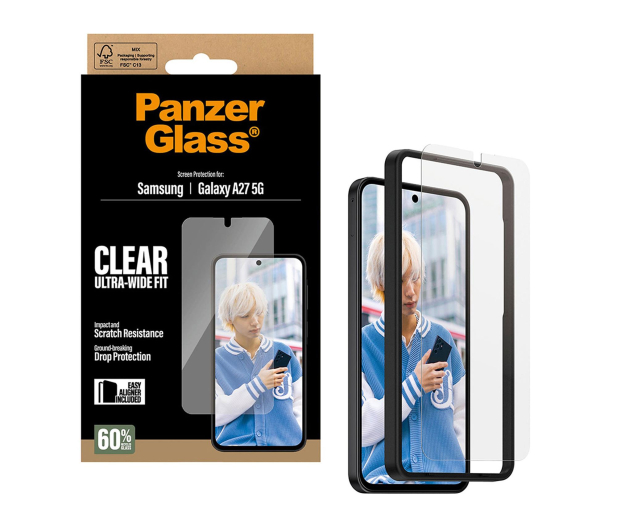 PanzerGlass Ultra-Wide Fit (EasyAligner) do Samsung Galaxy A27 5G - 1603994 - zdjęcie 2